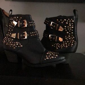 Bedazzled booties